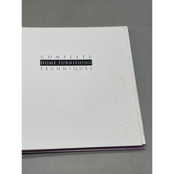 Complete Home Furnishing Techniques hardcover book by Alison Wormleighton 1998 E - Picture 3 of 6
